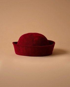 Морячка RM HATS вельветова бургунді 234357652134 фото