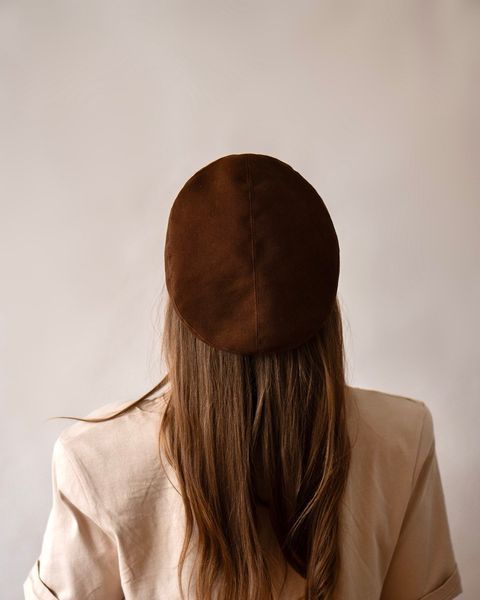 Кепи RM HATS коричневая хлопковая 456762341 фото