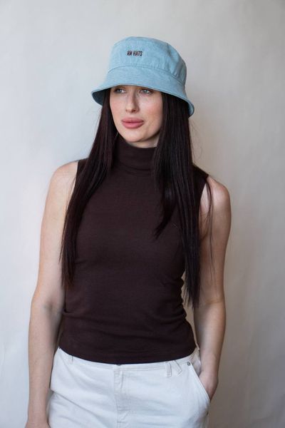Панама RM HATS Кемп джинсова унісекс (Блакитний денім) 435762546 фото