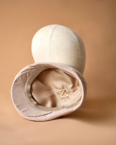 Кепи RM HATS вельветовая бежевая 2413565854 фото