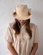 Панама ковбойка RM HATS (Бежевая) 6579876435 фото 8