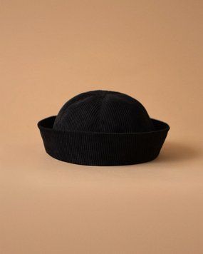 Морячка RM HATS вельветова чорна 23457651234 фото