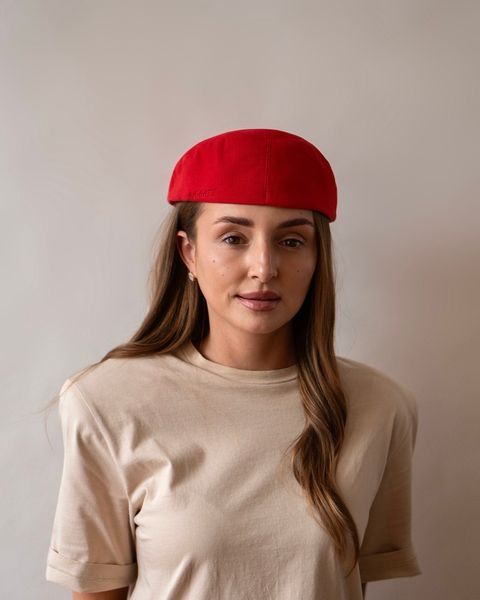 Кепи RM HATS красная хлопковая 435476345 фото
