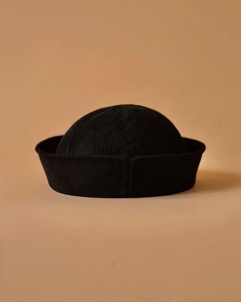 Морячка RM HATS вельветова чорна 23457651234 фото