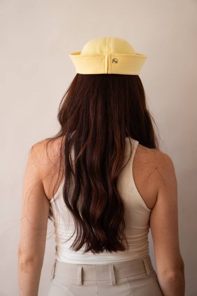 Панама-морячка RM HATS желтая (хлопок) 34556765 фото