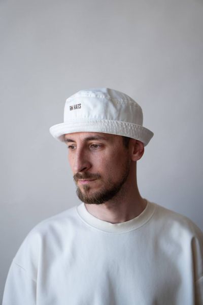 Панама RM HATS Кемп бавовняна унісекс (Біла) 66676322 фото