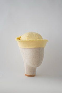Панама-морячка RM HATS желтая с бахромой (коттон) 676987245 фото