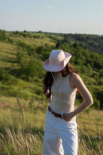 Панама ковбойка RM HATS (Розовый джинс) 7823423 фото