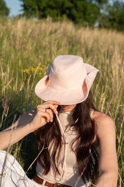 Панама ковбойка RM HATS (Розовый джинс) 7823423 фото