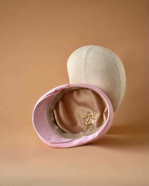 Кепи RM HATS вельветовая розовая 4354765412 фото