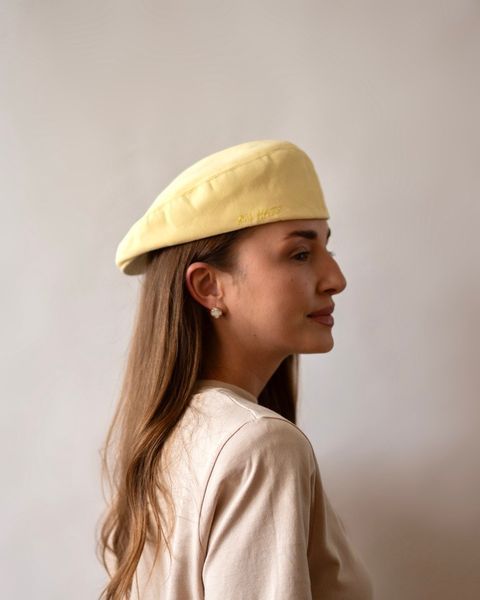 Кепі RM HATS жовта бавовняна 5687625234 фото